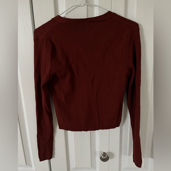 NWOT Zara Cropped Cardigan - Picture 4 of 6